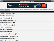 Tablet Screenshot of furniturestoresireland.com